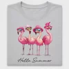 Summer Flamingo Squad DTF Transfer