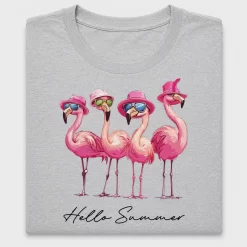 Summer Flamingo Squad DTF Transfer