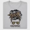 Dog Mom Life Leopard Hairband DTF Transfer