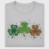 Retro Shamrock DTF Transfer St Patricks Day