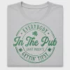 Everybody In The Pub Saint Paddy's DTF Transfer