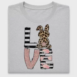 Leopard Bunny Love DTF Transfer