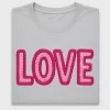 Love Faux Yarn Chunky DTF Transfer
