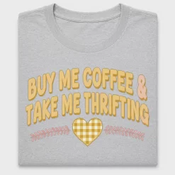 Retro Coffee Thrifting DTF Heat Transfer