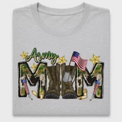 Army Mom Western Boots DTF Transfer