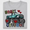 Heart Crusher Monster Truck DTF Transfer