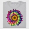 Tie Dye Daisy Sunflower DTF Transfer