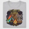 I'd Rather Be Camping Raccoon DTF Transfer