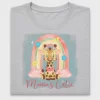 Mama's Cutie Giraffe Rainbow DTF Transfer