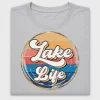 Retro Lake Life DTF Transfer