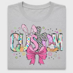 Coquette Easter Bunny DTF Transfer