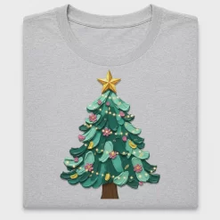 Preppy Christmas Tree DTF Transfer