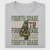 Camo Fourth Grade DTF Transfer