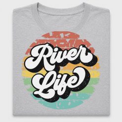 Retro River Life DTF Transfer