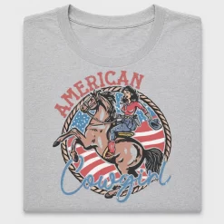 Retro American Cowgirl DTF Transfer