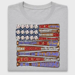 Baseball Bat Quotes DTF Transfer Design
