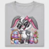 Cool Easter Bunny DTF Transfer