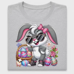 Cool Easter Bunny DTF Transfer