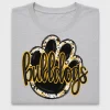 Bulldogs Paw Mascot DTF Transfer