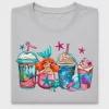 Mermaid Coffee Cup DTF Heat Transfer