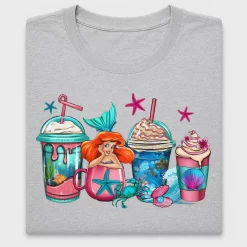 Mermaid Coffee Cup DTF Heat Transfer