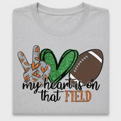 Peace Love Football DTF Transfer