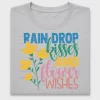 Raindrop Kisses Flower Wishes DTF Transfer