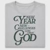 New Year New Challenges Same Great God DTF Transfer