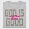 Retro Camo God Is Good DTF Transfer