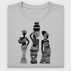 African Women Silhouette DTF Transfer
