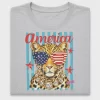 Patriotic Leopard Glam DTF Transfer