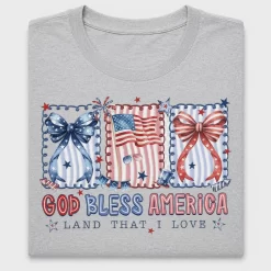 Coquette God Bless America DTF Transfer