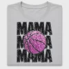 Mama Basketball Glitter DTF Transfer