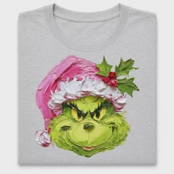 Grinch Face Christmas DTF Transfer