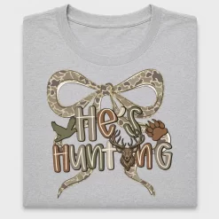 Hunting Season Camo Bow DTF Transfer