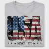 USA Flag Since 1776 DTF Transfer