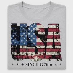 USA Flag Since 1776 DTF Transfer