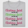 Christmas Spirit Activate DTF Transfer