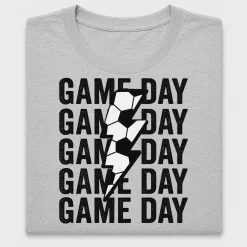 Soccer Game Day Lightning Bolt DTF Transfer