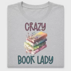 Crazy Book Lady DTF Transfer