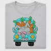 Bunny Truck DTF Transfer | Easter Design