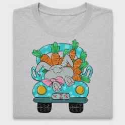 Bunny Truck DTF Transfer | Easter Design