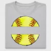 Softball DTF Transfer Design