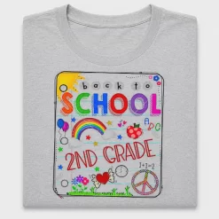 Back to School 2nd Grade DTF Transfer