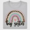 Big Sister Rainbow Leopard DTF Transfer
