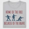 Home of the Free Patriotic DTF Transfer