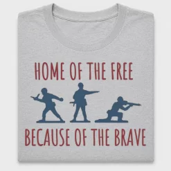 Home of the Free Patriotic DTF Transfer