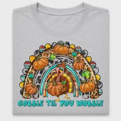 Retro Turkey Rainbow DTF Transfer