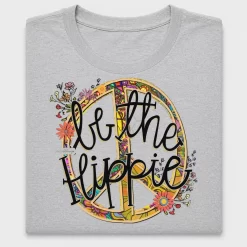 Boho Peace Sign Floral DTF Transfer