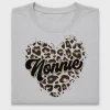 Retro Leopard Nonnie Heart DTF Transfer